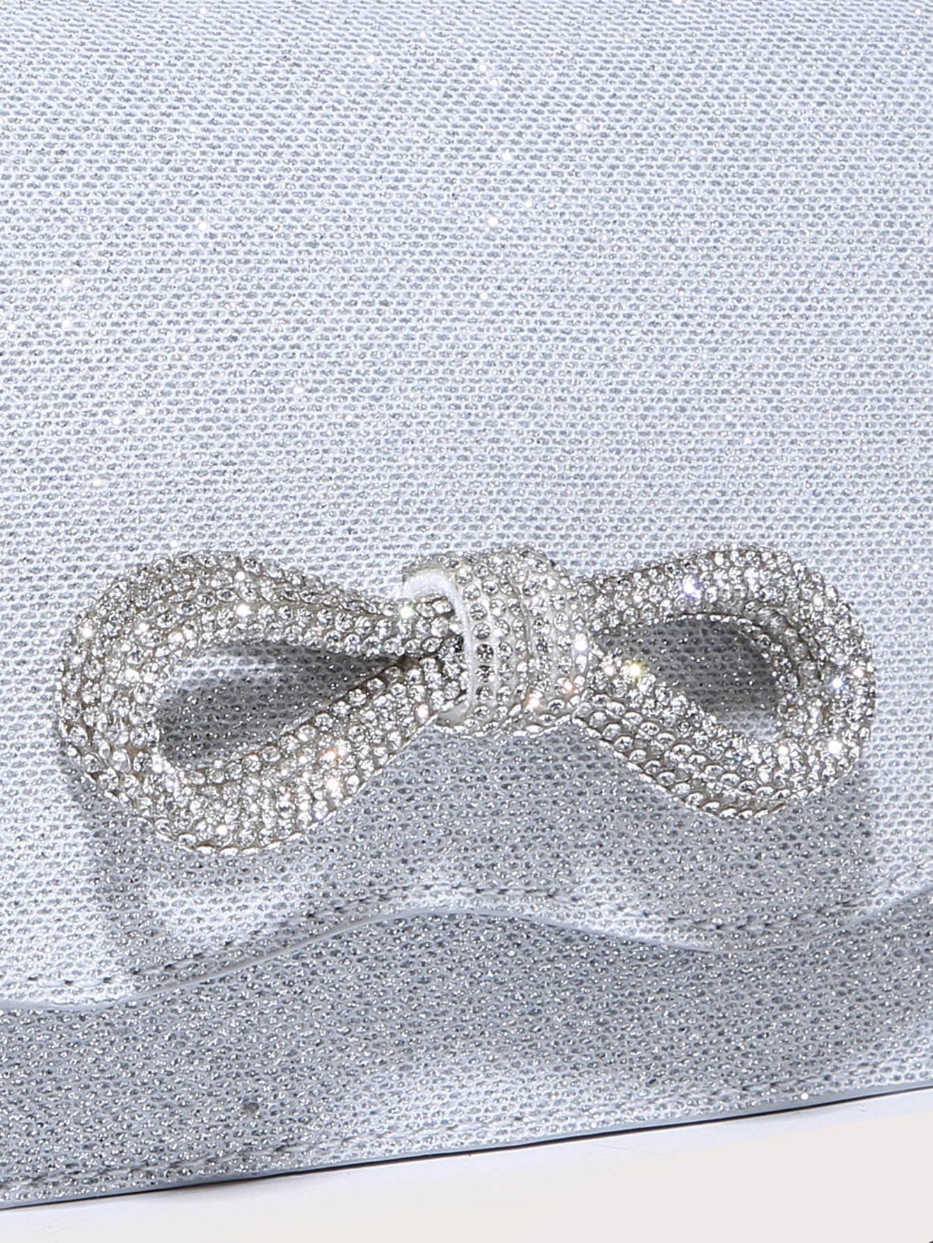 Kvadrata saketo kun mini-ŝtofoj kaj bantornamaĵo, PU-klapo, por ĉiutaga uzo