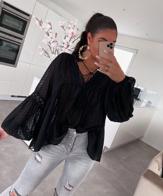 Bluzo Paula Nigra NOVA