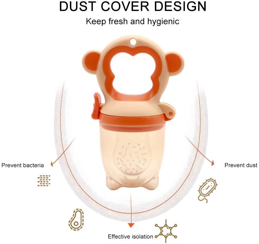 NutriPals™ - BPA-libera Bebo-Fruktomanĝilo Suĉumilo (1+1 SENPAGE)