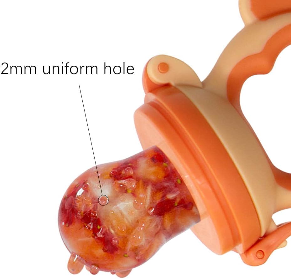 NutriPals™ - BPA-libera Bebo-Fruktomanĝilo Suĉumilo (1+1 SENPAGE)