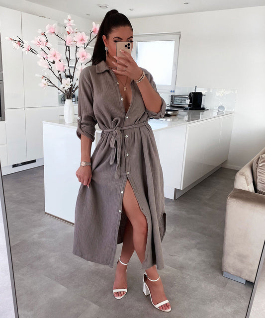 Muslina robo Elena Lang Grizbruna