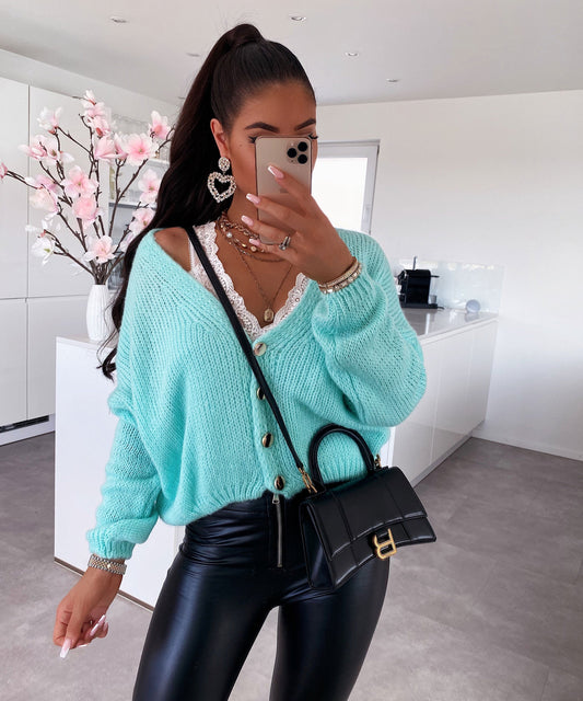 Luna Turkisa Kardigano