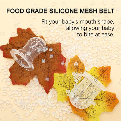 NutriPals™ - BPA-libera Bebo-Fruktomanĝilo Suĉumilo (1+1 SENPAGE)