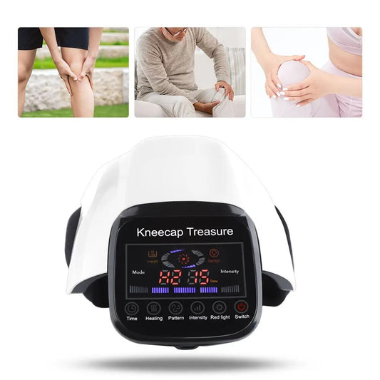KneeMassager™ - Ruĝluma Terapia Genuomasaĝilo (50% RABATO)