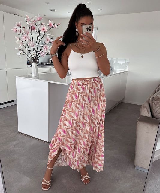 Maxi Rock Micaela Camel