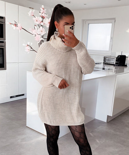 Svetera robo Leila Bejĝkolora