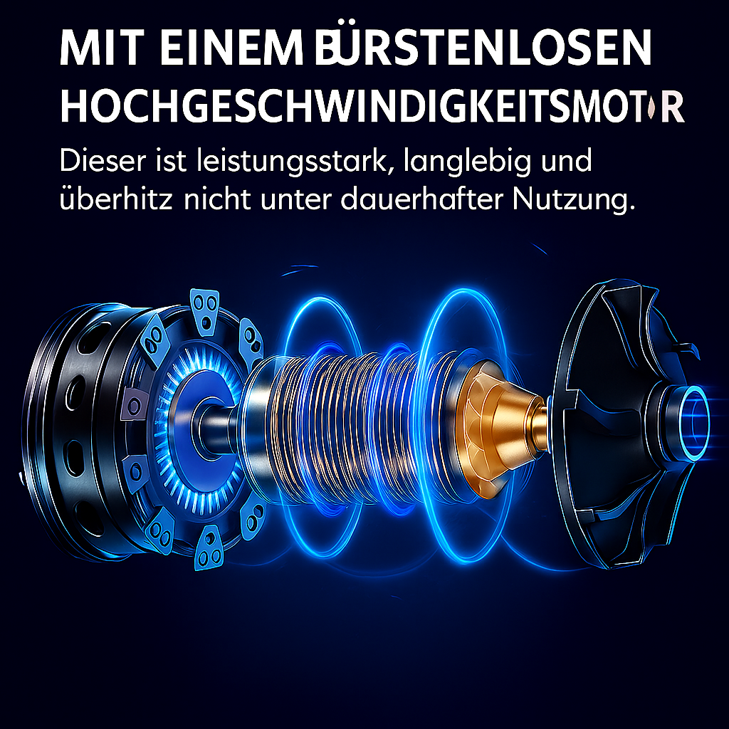 BladBreeze™ – Sendrata blovilo por fulmrapida forigo de folioj, malpuraĵo, polvo kaj ĉiutagaj rubaĵoj