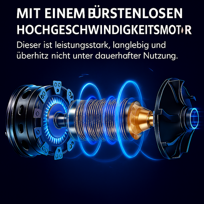 BladBreeze™ – Sendrata blovilo por fulmrapida forigo de folioj, malpuraĵo, polvo kaj ĉiutagaj rubaĵoj