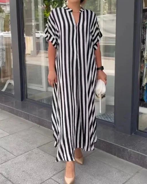 Helga™ - Neformala Striita Presita Disfendita Robo (50% RABATO)