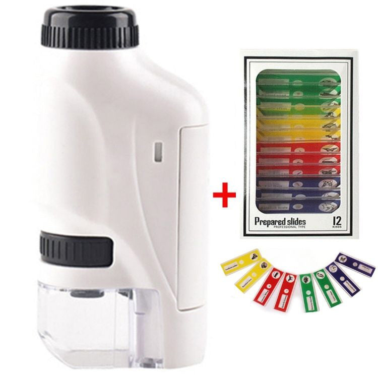 Tragbares Taschenmikroskop mit einstellbarem 60-120x Zoom