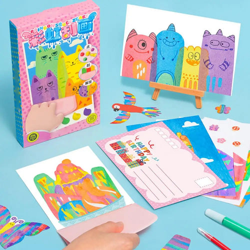 Vibrance™ – Kreatives Regenbogen-Kratzmalset