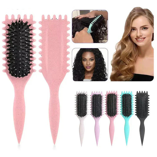 Glissent™ - Malŝtopilo de Bukloj kaj Masaĝilo por la Skalpo