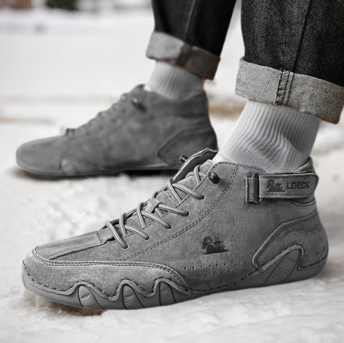 Kevin™ - Naturaj Vintraj Ŝuoj por Eksterdoma Uzo (50% RABATO) 