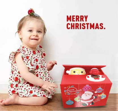 SantaCoinSaver™ - Ŝprucmonujo por Moneroj (50% RABATO) 