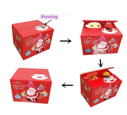 SantaCoinSaver™ - Ŝprucmonujo por Moneroj (50% RABATO) 