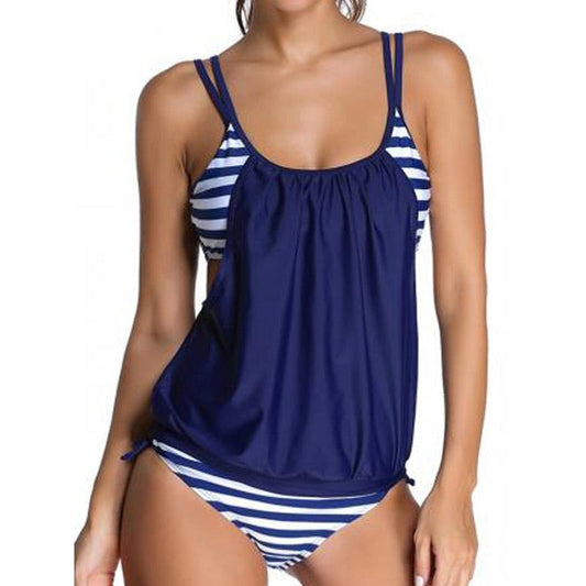 Du-peca bikina aro Modioza kun dekoltaĵo