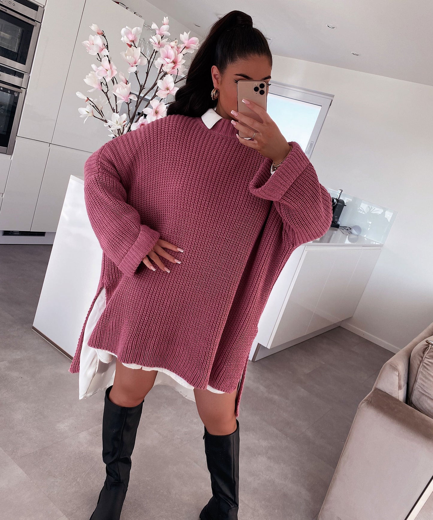 Supergranda svetero Elsa Rosewood