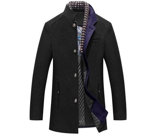 Boris™ - Neformala Varma Lana Mantelo por Vintro (50% RABATO) 