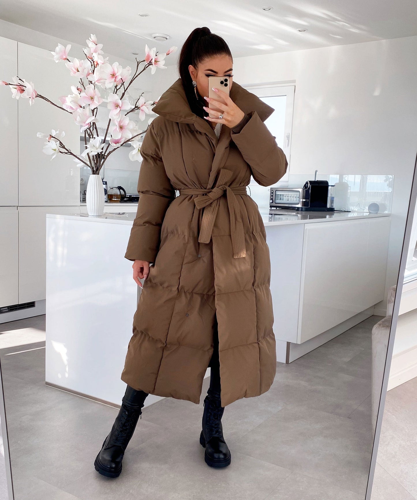 Oversized Parka Kyleih Brown