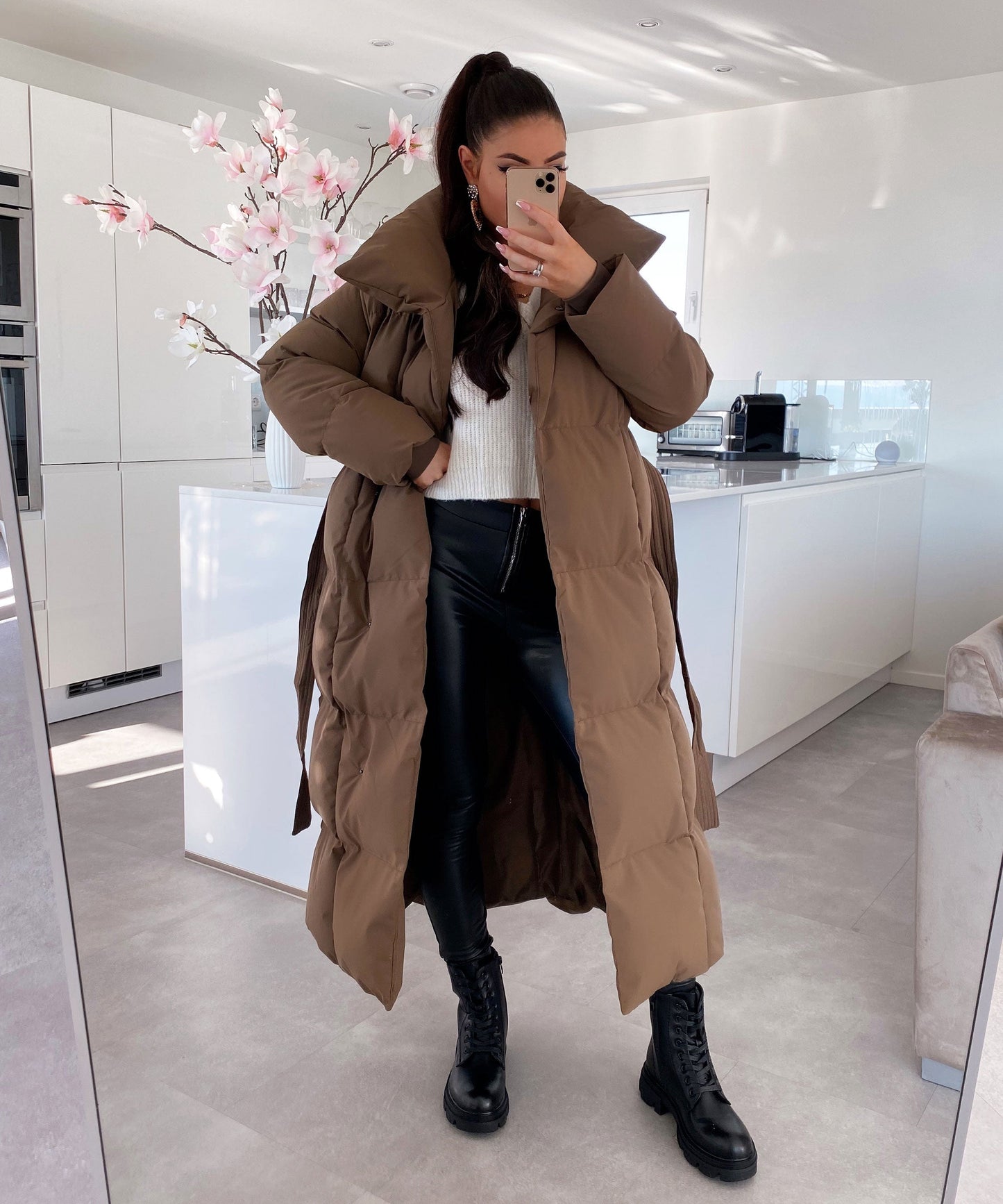 Oversized Parka Kyleih Brown