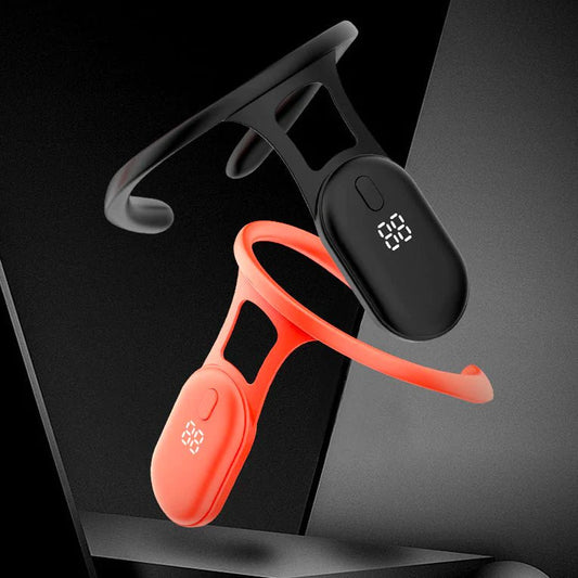 NeckTune™ ultrasona instrumento por limfa stimulado kaj kola malstreĉiĝo