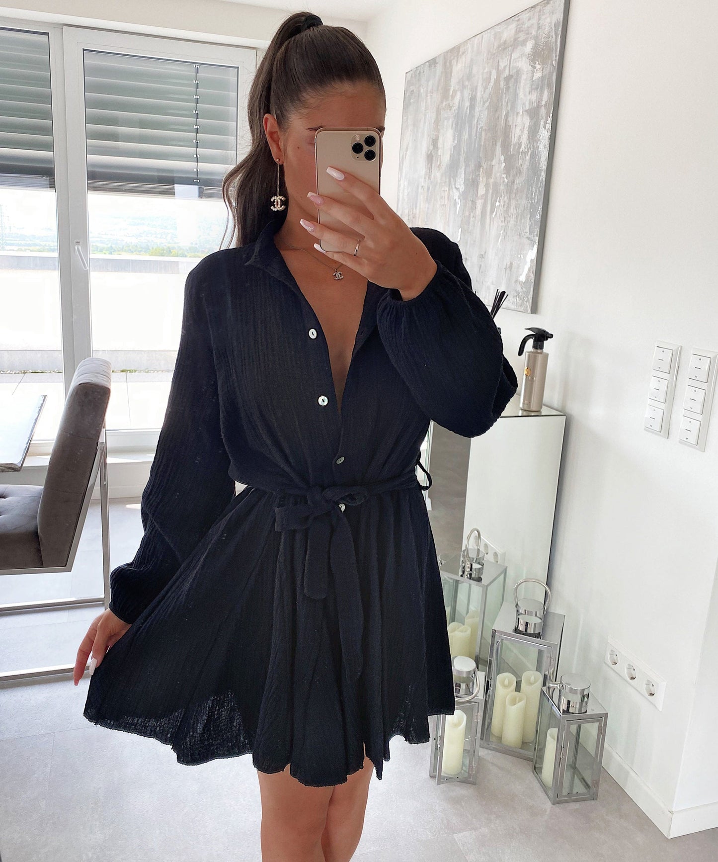 Muslina Robo Lekanteto Nigra