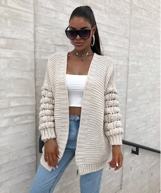 Nuba beĝa kardigano