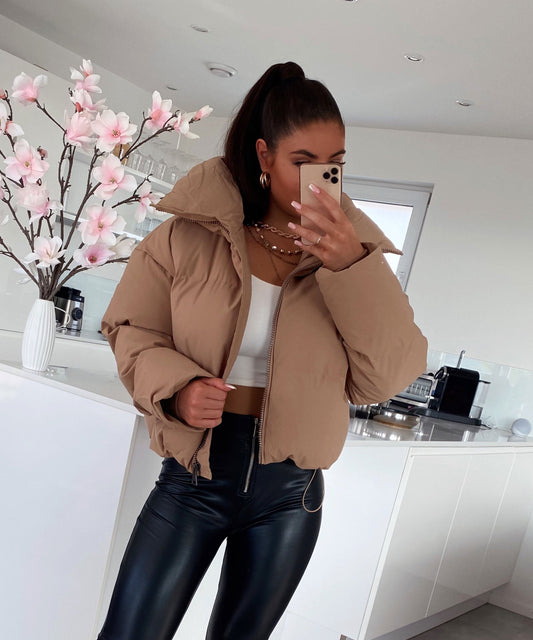 Winterjacke Iris Camel