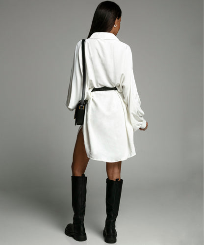 Oversize Bluse Alina Weiß