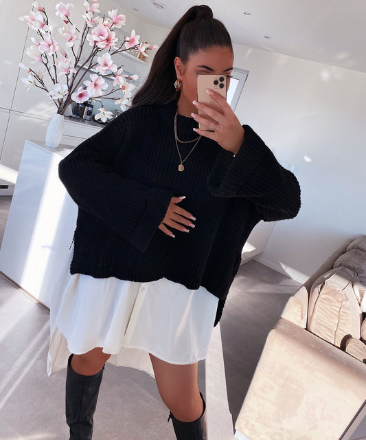 Elsa Mallonga Nigra Svetero